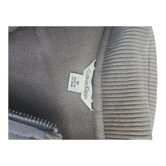 Calvin Klein Olive Green Utility Zip Jacket Size M - Picture 10 of 10